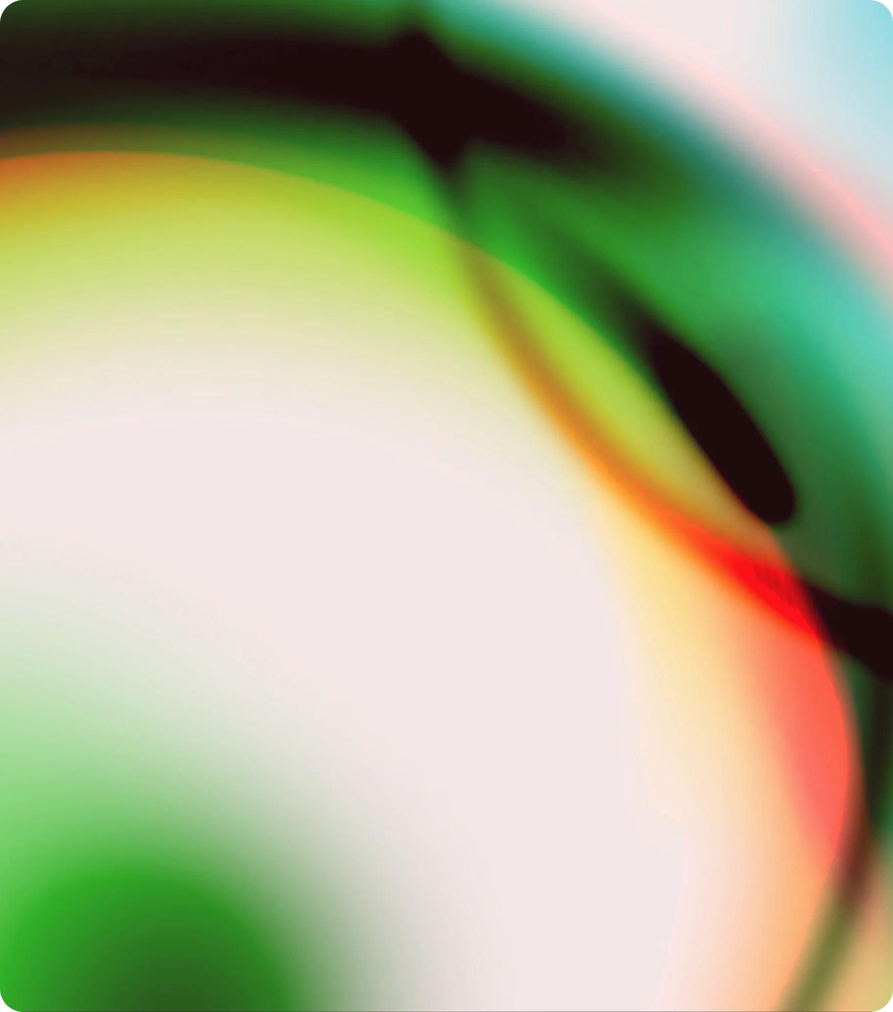 Warm gradient orb
