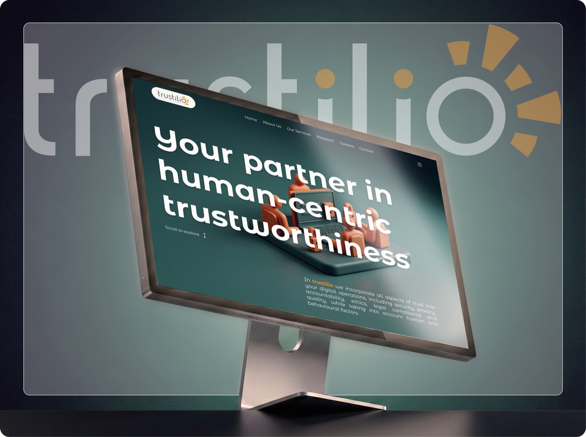 Trustilio // Website Design